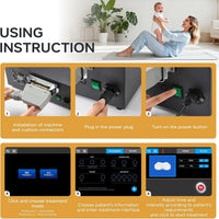 Adjustable Pelvic Floor Exerciser for Bladder Control at-Home Pelvic Strengthening Training Device for Men & Women Portable Kegel Device for Muscle Recovery FY-6103 - PELVICTRAIN