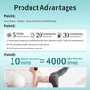 Adjustable Pelvic Floor Exerciser for Bladder Control at-Home Pelvic Strengthening Training Device for Men & Women Portable Kegel Device for Muscle Recovery
