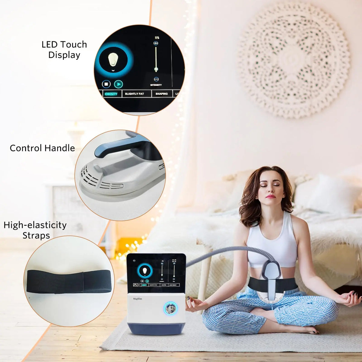 Professional At-Home Body Sculpting & Lymphatic Drainage Vibration System - PELVICTRAIN